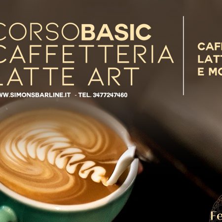 OTTOBRE / CORSO CAFFETTERIA LATTE ART BASIC, DAL 10 AL 12 OTTOBRE