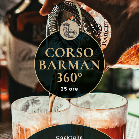GENNAIO/ CORSO BARMAN BASIC 360° DAL 30 al 3 FEBBRAIO