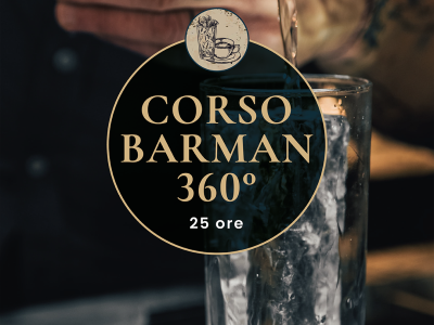 GENNAIO  / CORSO BARMAN BASIC 360° Dal 16 AL 20